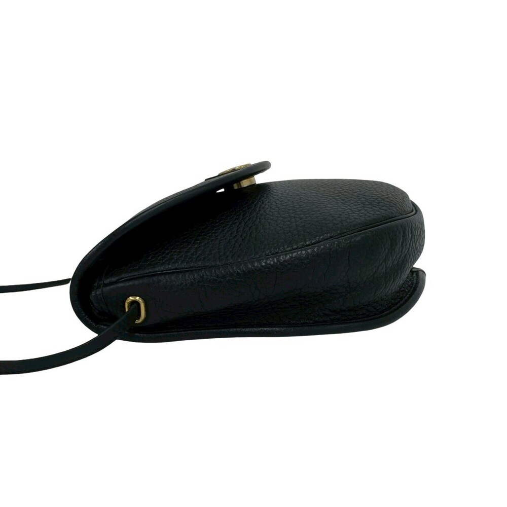 CHRISTIAN DIOR Vintage Black Leather Shoulder Bag - Picture 5 of 9